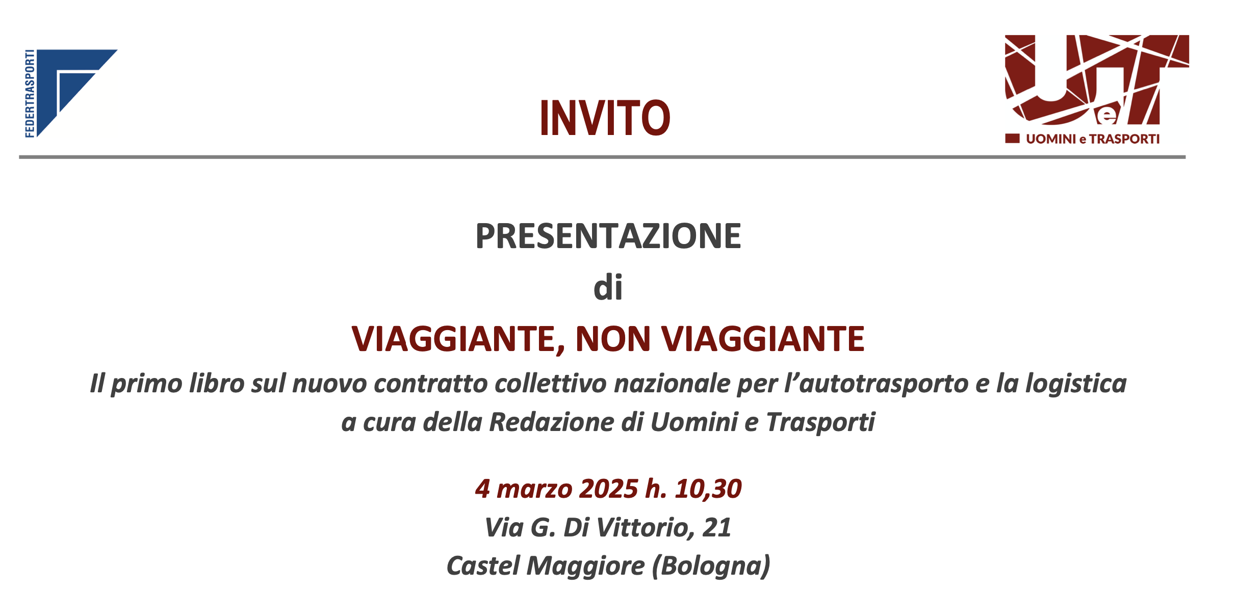 Presentazione del libro: "Viaggiante, Non Viaggiante"